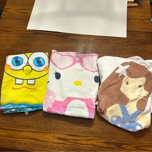 Beach towels - lot of 3